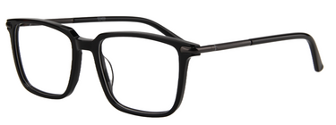 Safari Men Afro Motif Eyeglasses: Kossi - Demi Gun - SpecSMART Eye Clinic (Diagonal View)